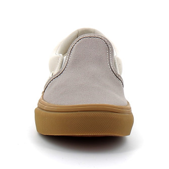 Chaussures sans lacets à élastique pour enfant Classic Slip-On gray/gum vn000dojocs1