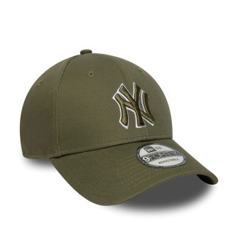 Casquette 9FORTY Adjustable New York Yankees MLB Outline Vert Foncé kaki osfm