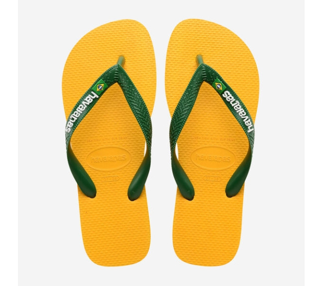 Tong pour adulte Brasil Logo pop yellow 4110850-1740
