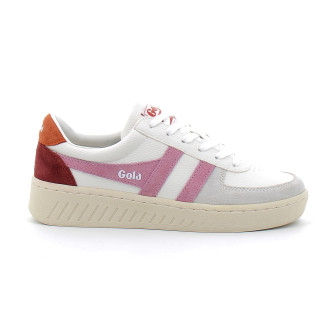 Baskets à lacets pour femmes Grandslam candy/white cla415hk
