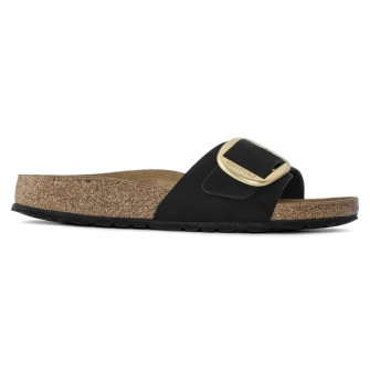 Sandale en nubuck Big Buckle black 1023373