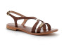 Sandales pour femme en cuir Hamoon tan 330056