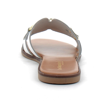 Mules femme Hamia blanc c330630
