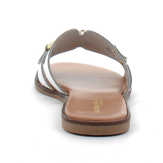 Mules femme Hamia blanc c330630