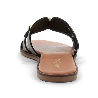 Mules femme Hamia noir c330590