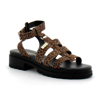 Sandales femme en cuir...