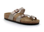 Sandale à entre-doigts pour adulte mayari graceful-taupe 1016409