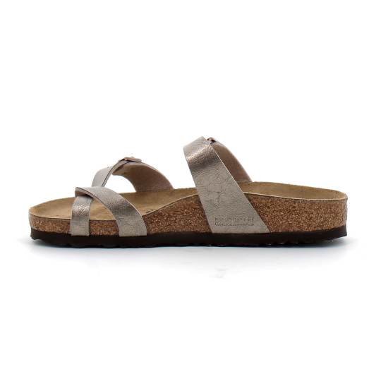 Sandale à entre-doigts pour adulte mayari graceful-taupe 1016409