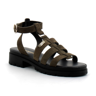 Sandales femme kaki 330254