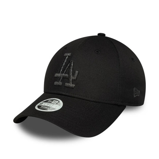 Casquette Femme 9FORTY Adjustable LA Dodgers MLB Metallic Logo black osfm