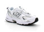 Chaussures de sport pour enfant à lacet elastique PZ530 blanc-bleu pz530sb1