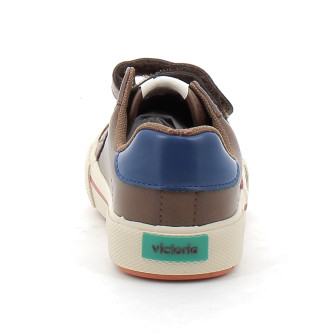 BASKETS SCRATCHS EFFET CUIR ENFANT cuero