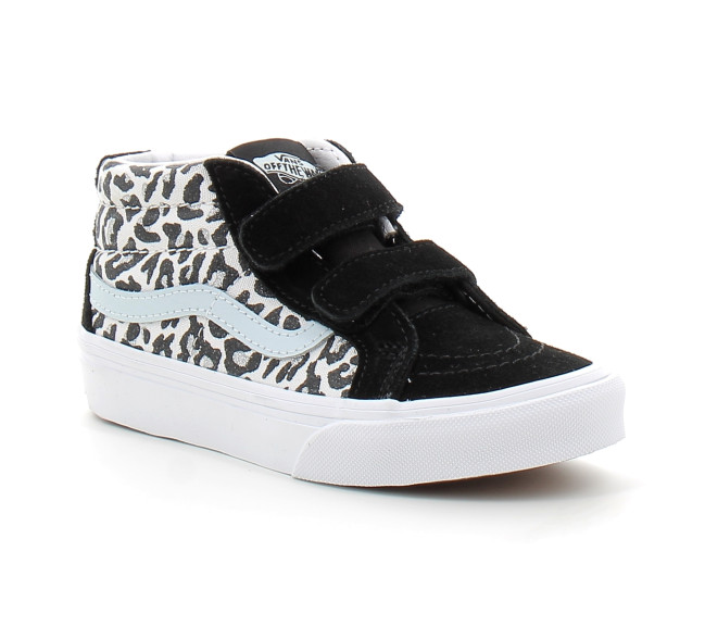 Chaussures à Scratch pour enfant Sk8-Mid Reissue leopard vn000cz70331