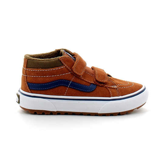 Chaussures à Scratch pour enfant Sk8-Mid Reissue glazed vn000d10bf21