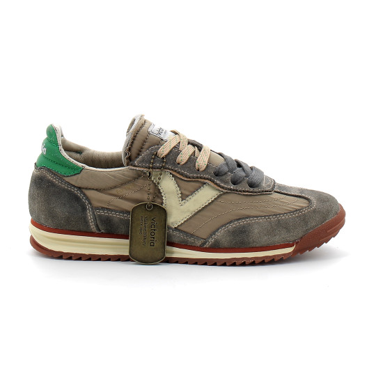 Sneakers unisexes avec semelle crantée taupe