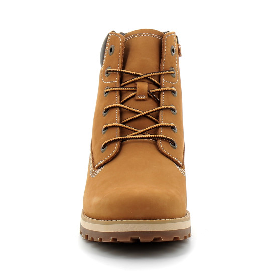 Botte à lacets et zip Courma Kid pour junior en jaune wheat tb0a28x72311