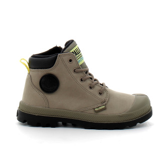 Chaussure enfant waterproof en cuir dusky green 57216-308-m Chaussure enfant waterproof en cuir dusky green 57216-308-m