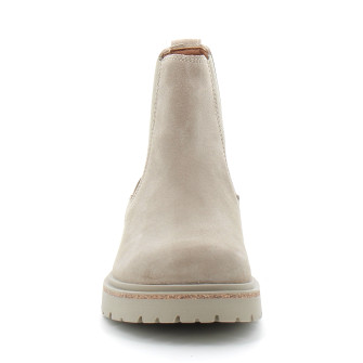 Bottine chelsea mi-haute Highwood taupe 1025737