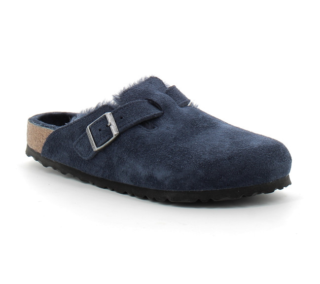 Sabot en fourrure pour adulte boston navy 1030657
