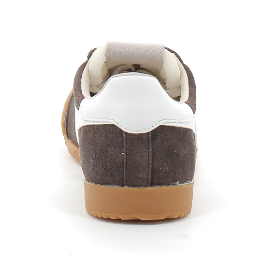 Baskets à lacets pour adulte Elan mocha clb538fa