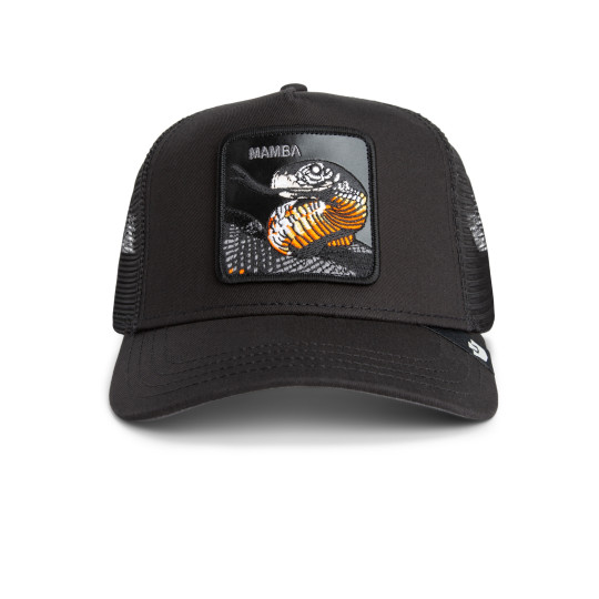 Casquette reglable adulte Mamba trucker black 101-2507