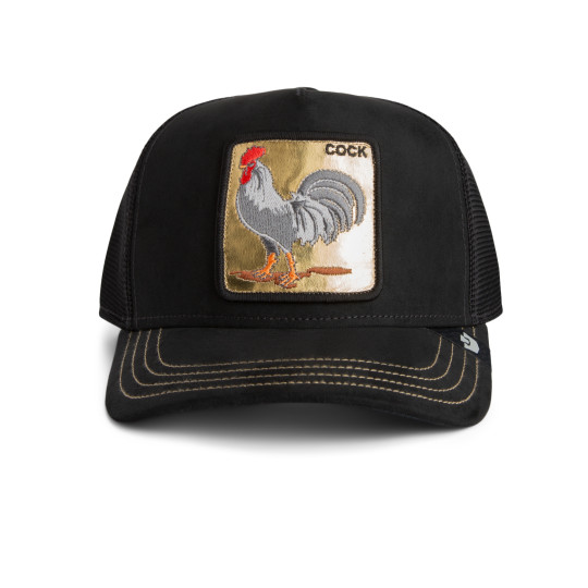 Casquette adulte Golden cock black 101-2531