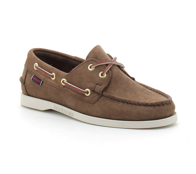 Chaussure bateau pour femmes DOCKSIDES PORTLAND dark brown 74121sw/aco
