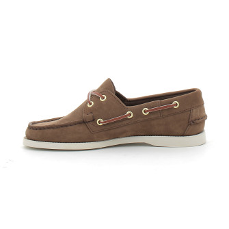 Chaussure bateau pour femmes DOCKSIDES PORTLAND dark brown 74121sw/aco