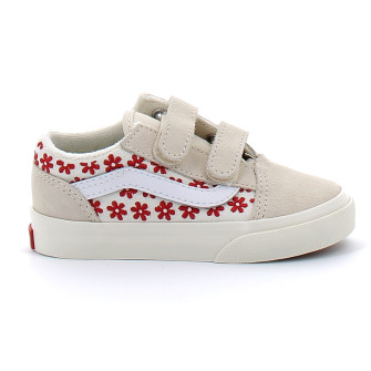 Chaussures à Scratch pour enfant Old Skool racing red vn000ctgizq1