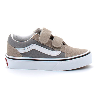 Chaussures à Scratch pour enfant Old Skool frost gray vn000cya85t1