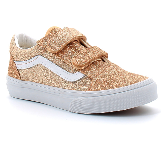 Chaussures à Scratch pour enfant Old Skool apricot vn000cyafnl1