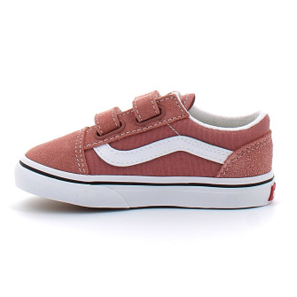 Chaussures à Scratch pour enfant Old Skool rose vn0009rcch01
