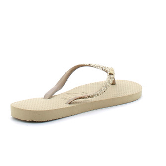 Tong pour femme Slim Glitter II sand/grey 4146975-0154