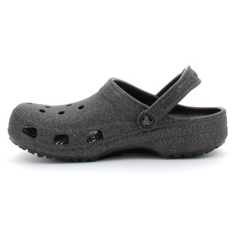 crocs classic glitter black 205942-owh