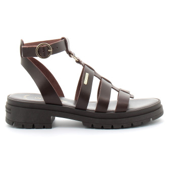 Sandales femme chocolat 331374