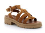 Sandales femme ocre 331465