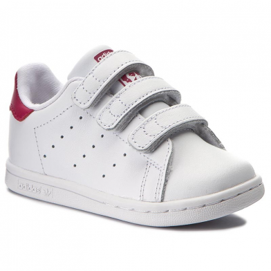 adidas stan smith cfi blanc-rose bz0523.