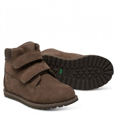 TIMBERLAND - TIMBERLAND POKEY PINE HOOK ET LOOP A127B MARRON - OFFSHOES.FR marron baby.