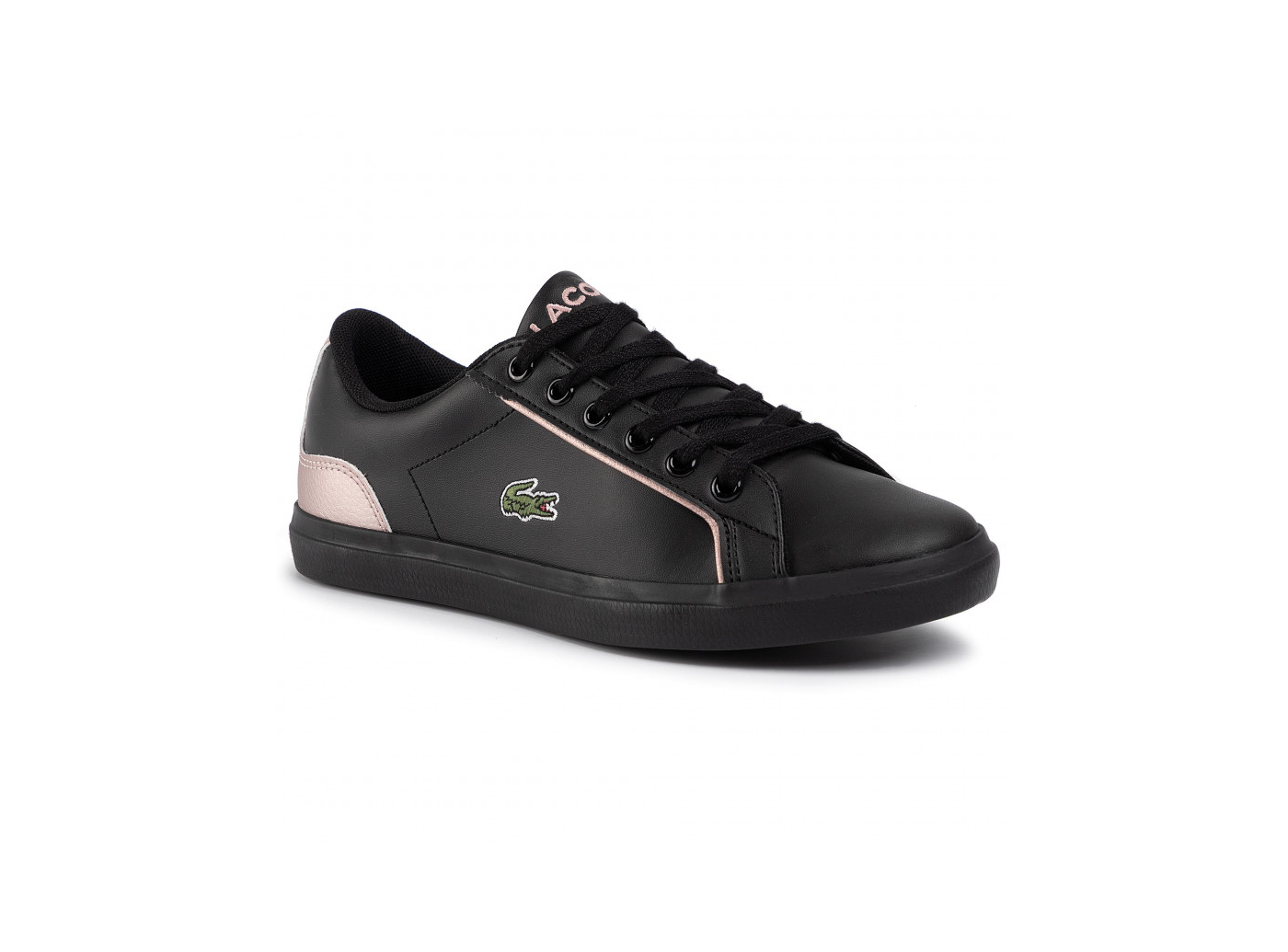 converse plateforme noire