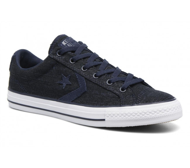 converse basse bleu marine