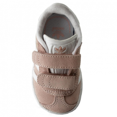 adidas Originals Baskets Infant Gazelle Enfants Blanc